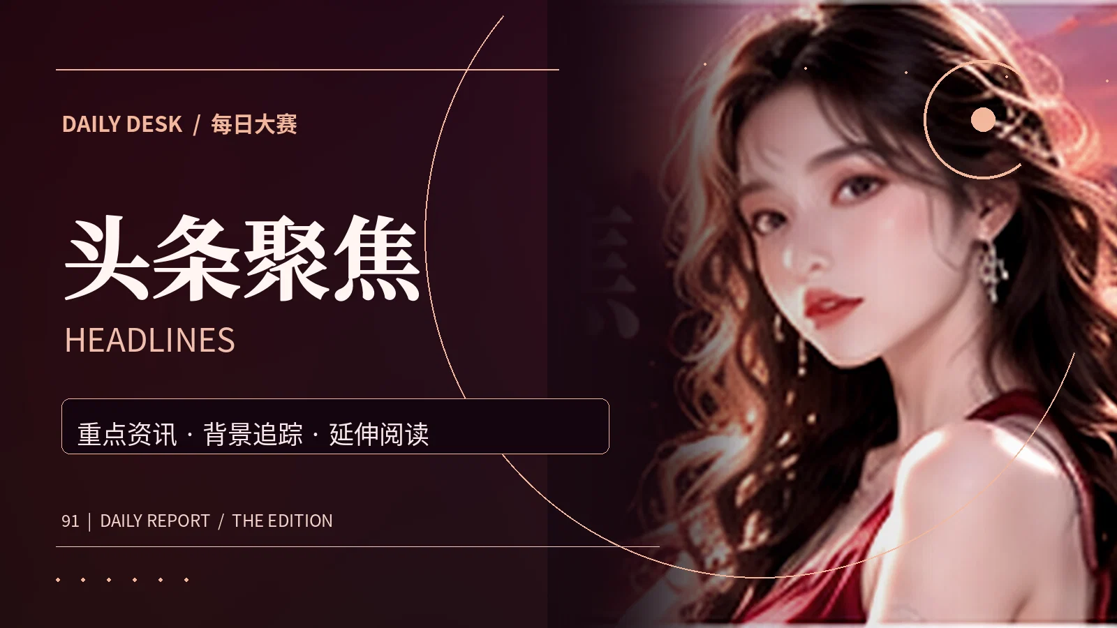重要资讯的编辑观察主题