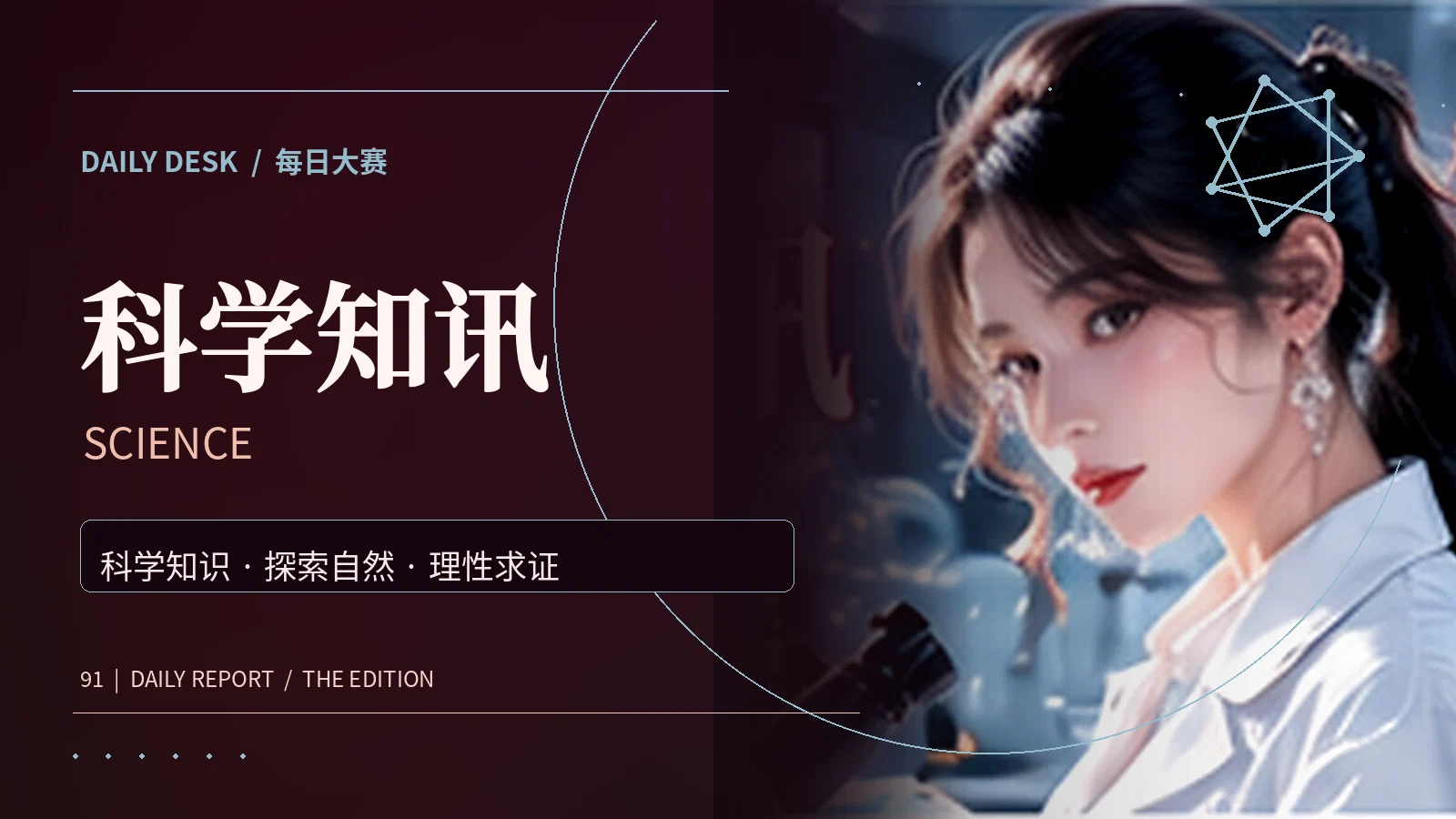 科学研究和信息图表